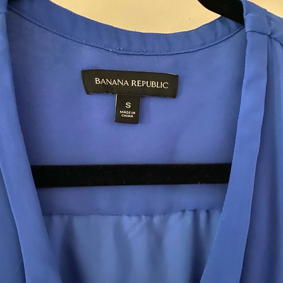 Banana Republic Royal Blue Short Sleeve Dress - Picture 4 of 11